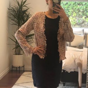 Asos Pink Crop Blazer